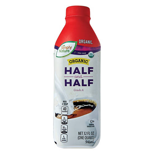 Simply Nature Organic Half & Half, 32 fl oz